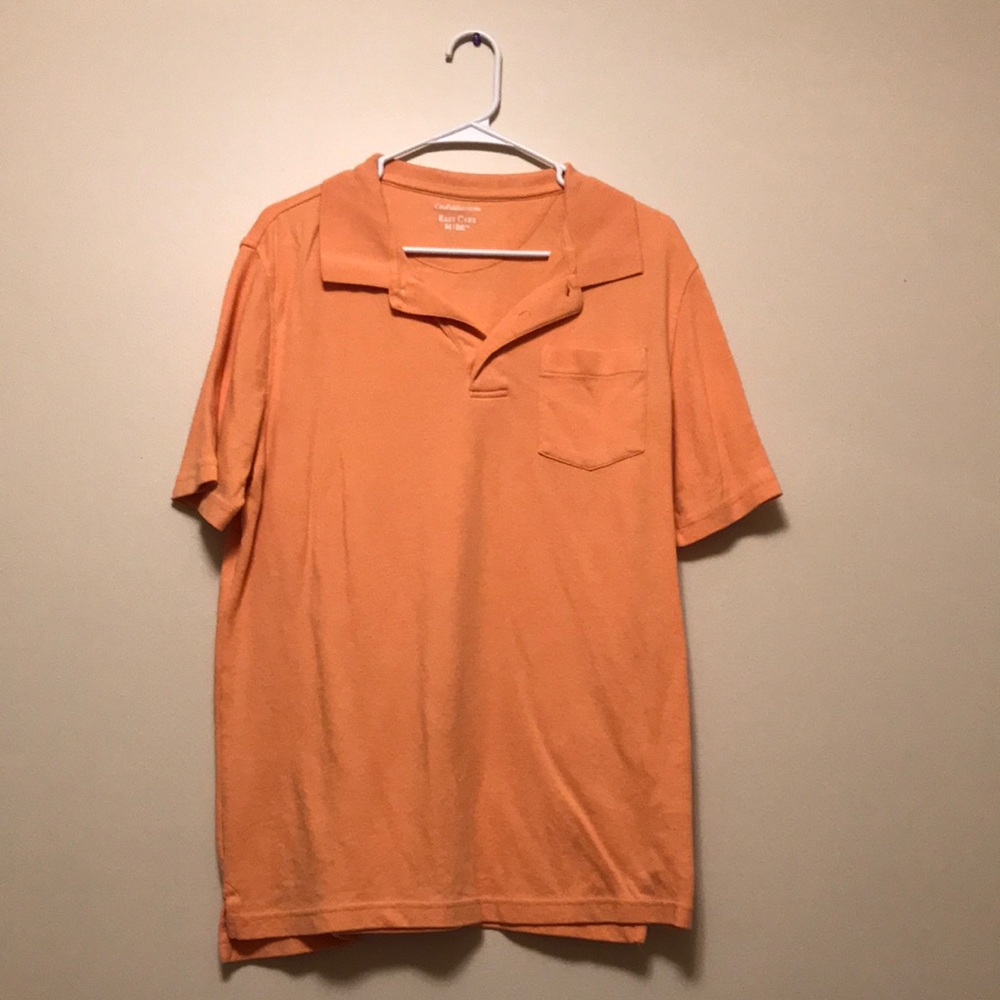 Croft & Barrow medium orange polo